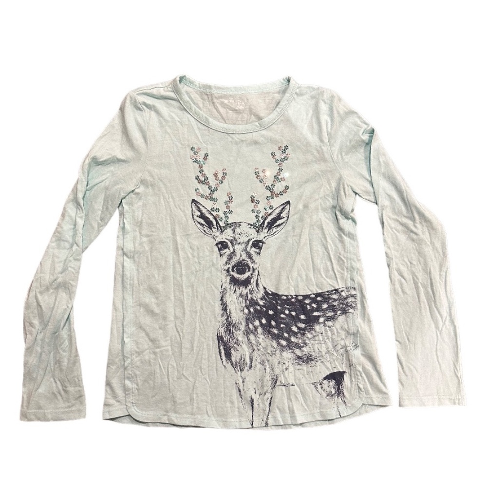 Gap Kids Deer T-Shirt sz L